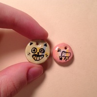 Fat Dudley and Friend Beads - Thumbnail 1