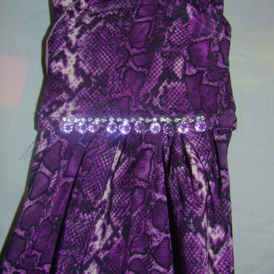 Purple snakeskin shimmer