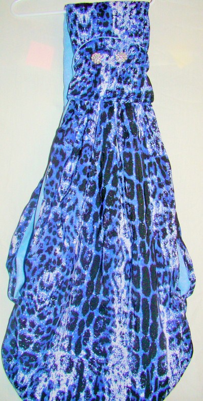 Blinged out in blue!