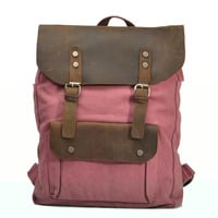 Vintage Style Leisure Leather Travel Handbag - Thumbnail 1