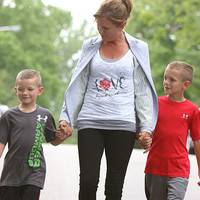 Love Beyond Boundaries Women's Burn Out Tee - Thumbnail 2