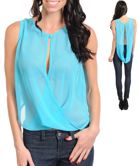 Aqua Breeze Blouse