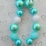 Frozen Inspired/Queen Elsa/Chunky Necklaces/Frozen/Bubblegum Beads/Girls Jewelry-4