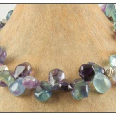 Rainbow fluorite briolets - Thumbnail 4