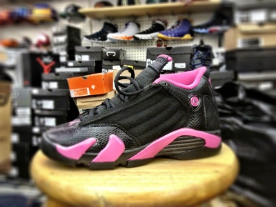 Jordan retro 14 (big kids girls)