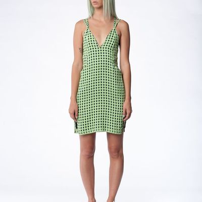 Chihiro green dress