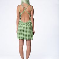 Chihiro Green Dress - Thumbnail 2