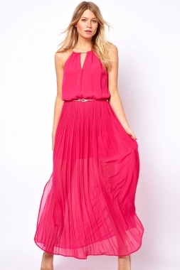 Pink maxi