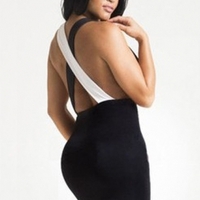 Black and White mini dress - Thumbnail 1