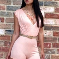 rose shortsuit - Thumbnail 1
