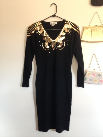 80s Sweater Dress