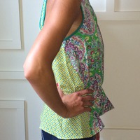 Mixed Print Blouse  - Thumbnail 1