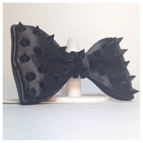 Spiked 3D printed Studded Bow Tie 