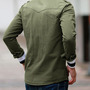 Summer Fashion New Korean Style Long Sleeves Jacket 910SJ-8053-63-Green-2