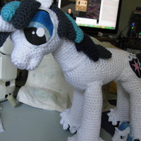 Shining Armor Plush Crochet Amigurumi - Thumbnail 4