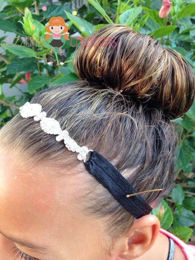Black rhinestone center headband/perfect photo prop/newborns/kids