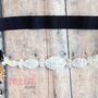 Black Rhinestone Center Headband/Perfect Photo Prop/Newborns/Kids-3