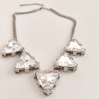 Sparkled statement necklace