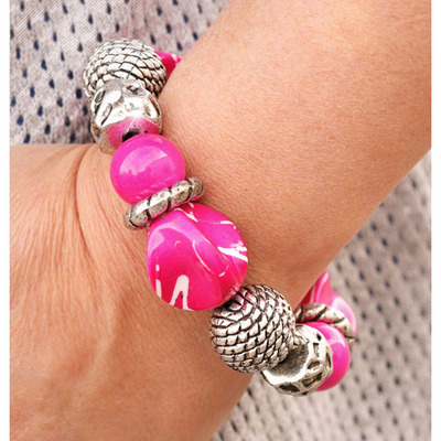 Pink bracelet - 11