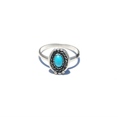 Vintage oval turquoise - Thumbnail 3