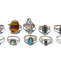 Vintage Framed Turquoise - Thumbnail 3