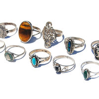 Vintage Framed Turquoise - Thumbnail 4