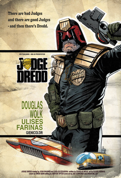 Judge Dredd: Mega City Two #1 Artist Print