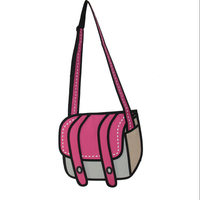 FREE Shipping 3D Cartoon Shoulder Bag - Thumbnail 1