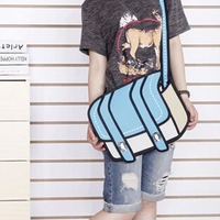 FREE Shipping 3D Cartoon Shoulder Bag - Thumbnail 2