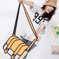 FREE Shipping 3D Cartoon Shoulder Bag - Thumbnail 4