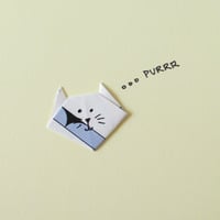 Purr-fect Greeting Card - Map Cat - Thumbnail 2