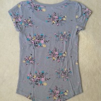 Derek Heart Floral Tee - Thumbnail 2