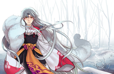 Sesshomaru Print - Winter