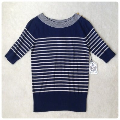 (New with tags) Heritage 1981 Striped Sweater Top