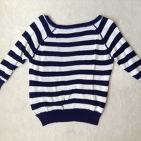 (New no tags) Heritage 1981 Striped Sweater Top - Thumbnail 1