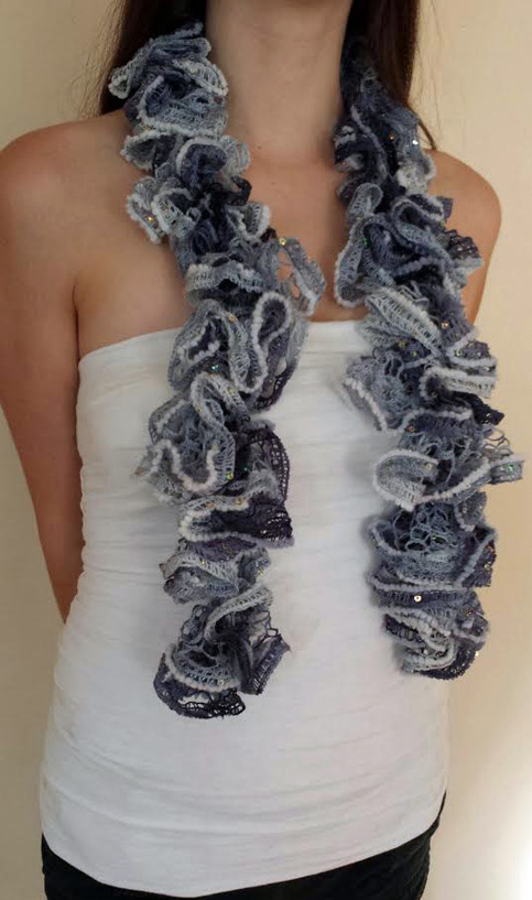 Dusky Ruffle Scarf