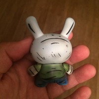 KIDROBOT Skully 3" custom Dunny - Thumbnail 2