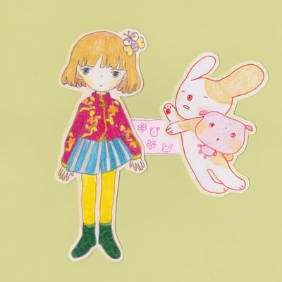 Mega sticker: hairbrush