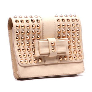 Rockstud Bow Clutch Shoulder Bag