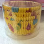 BALLOON Design YELLOW Color PARTY TIME Paper Cupcake Baking Cup Liners 100 Count - Thumbnail 1