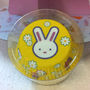 YELLOW Color Cute RABBIT PARTY TIME Paper Cupcake Baking Cup Liners 100 Count - Thumbnail 1