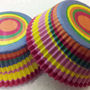 ASSORTED DESIGN PARTY TIME Paper Cupcake Baking Cup Liners 100 Count SET - Thumbnail 1