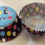 ASSORTED DESIGN PARTY TIME Paper Cupcake Baking Cup Liners 100 Count SET - Thumbnail 2