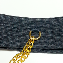 Blue Aura Thigh Chain (Gold)