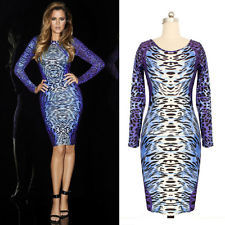 Sexy celebrity leopard animal bodycon mini party dress 