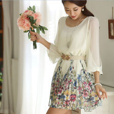 Sexy chiffon casual party evening cocktail short mini dress