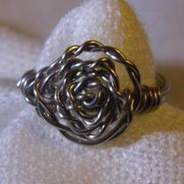 Twisted Rose Ring