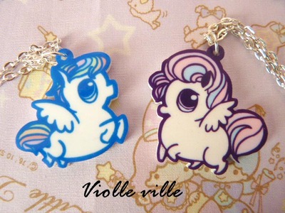 Original pony necklace