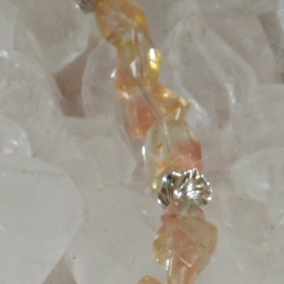 Sunstone, gem grade necklace