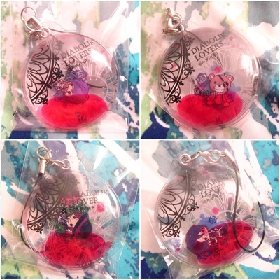 Diabolik lovers - gel strap - shuu / ayato / raito / kanato / reiji / subaru / yui - 